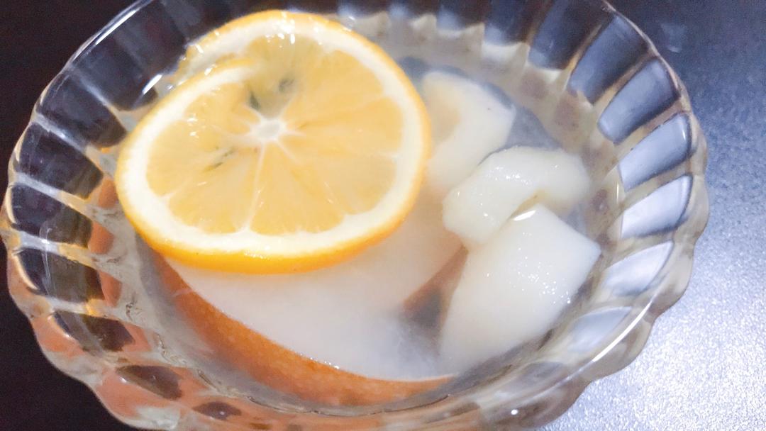 柠檬冰糖梨