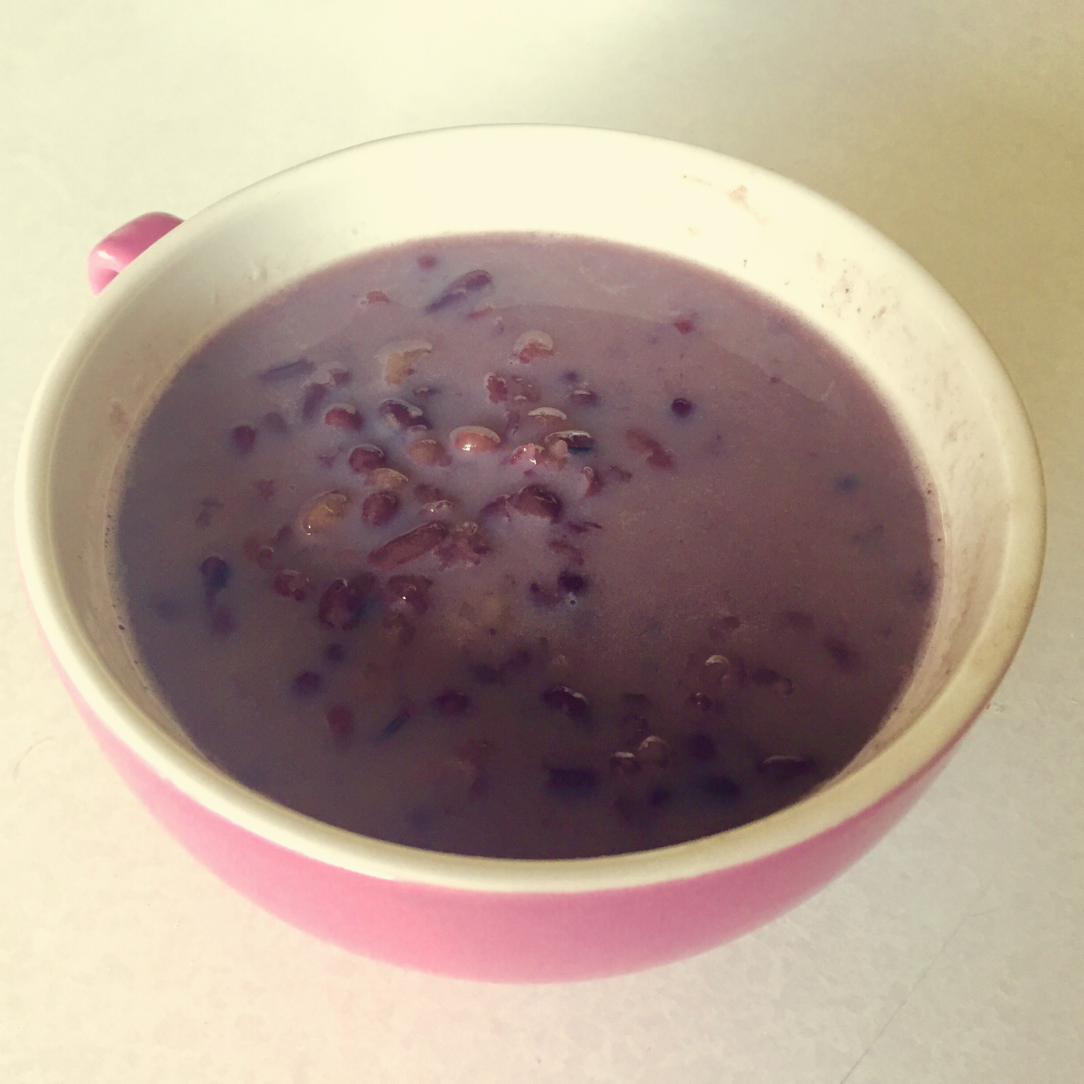 红豆薏米牛奶粥