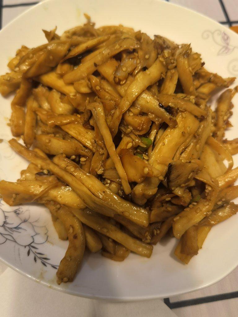 干煸杏鲍菇