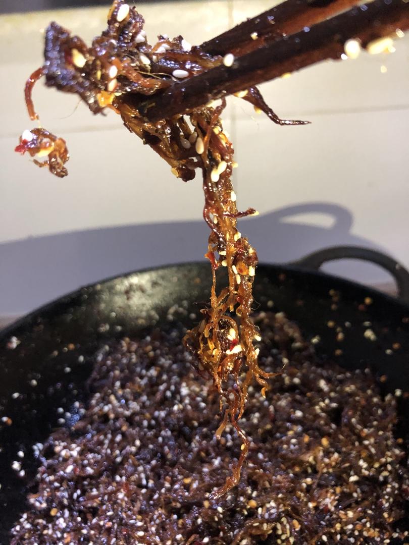 手撕牛肉丝
