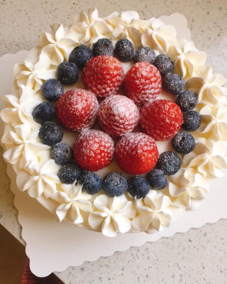 淡奶油抹面视频