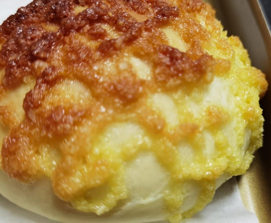 一次发酵同样松软的椰蓉小面包