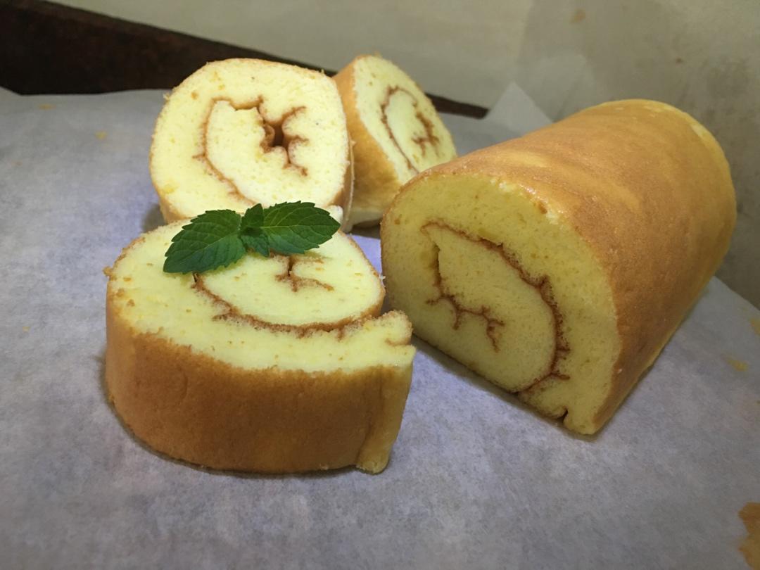 原味基础蛋糕卷(小五卷)
