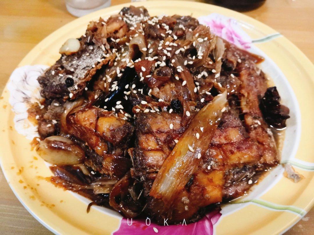 刀鱼扒白菜