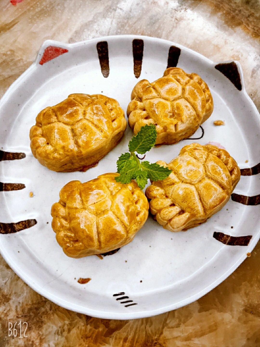 金沙奶黄月饼