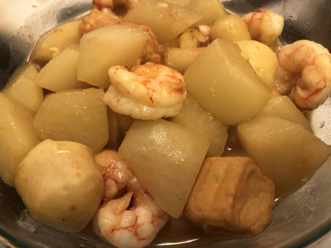 街头小吃之咖喱萝卜鱼蛋