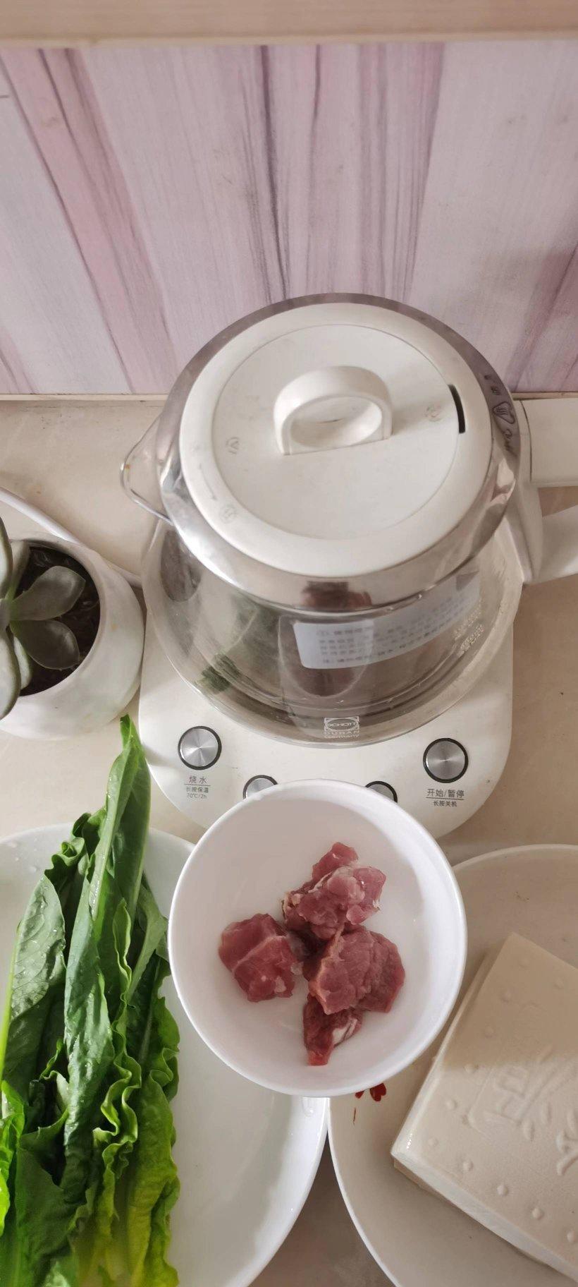 荠菜豆腐羹【4月北鼎养生壶食谱】
