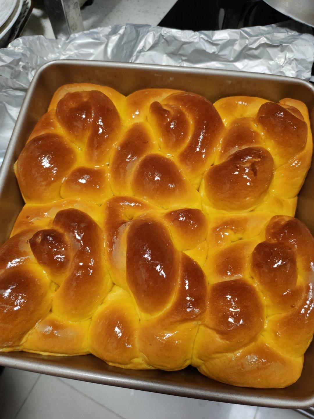 无一滴水的南瓜老面包