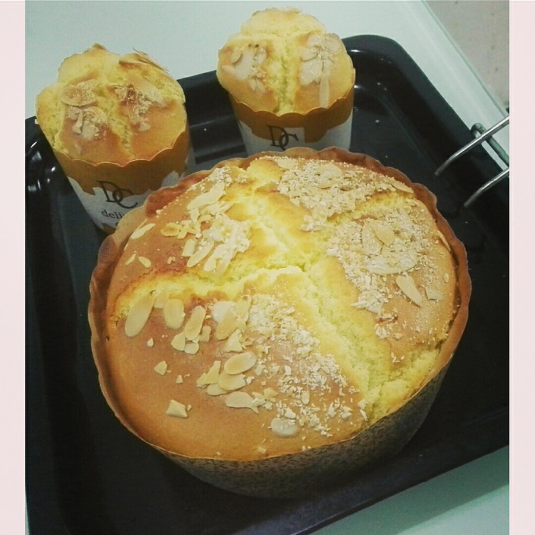 不会回缩的纸杯蛋糕