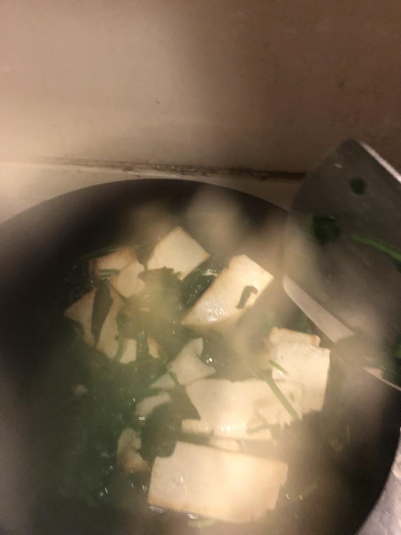 菠菜豆腐