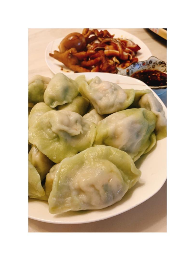 大肚饺子包法——后附视频  (胡萝卜牛肉馅儿)