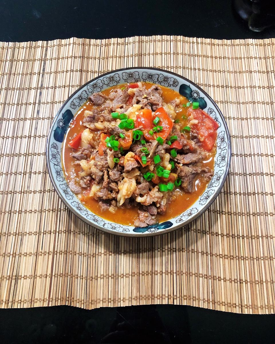 西红柿炒牛肉 经典口味