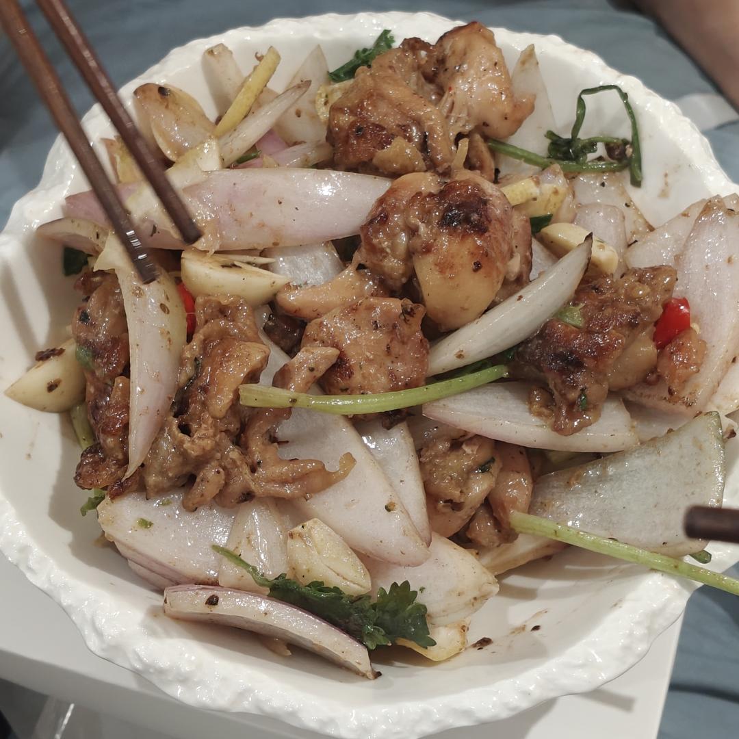 柠檬干煎鸡