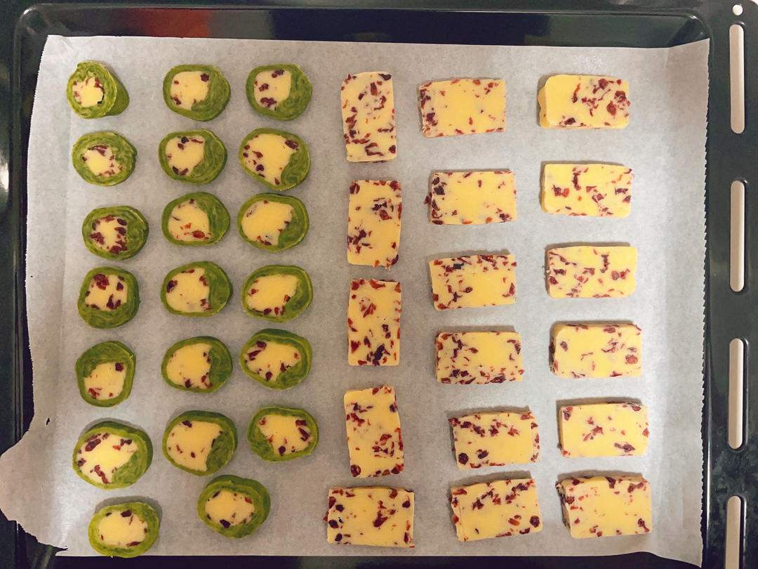 低糖少油版蔓越莓饼干