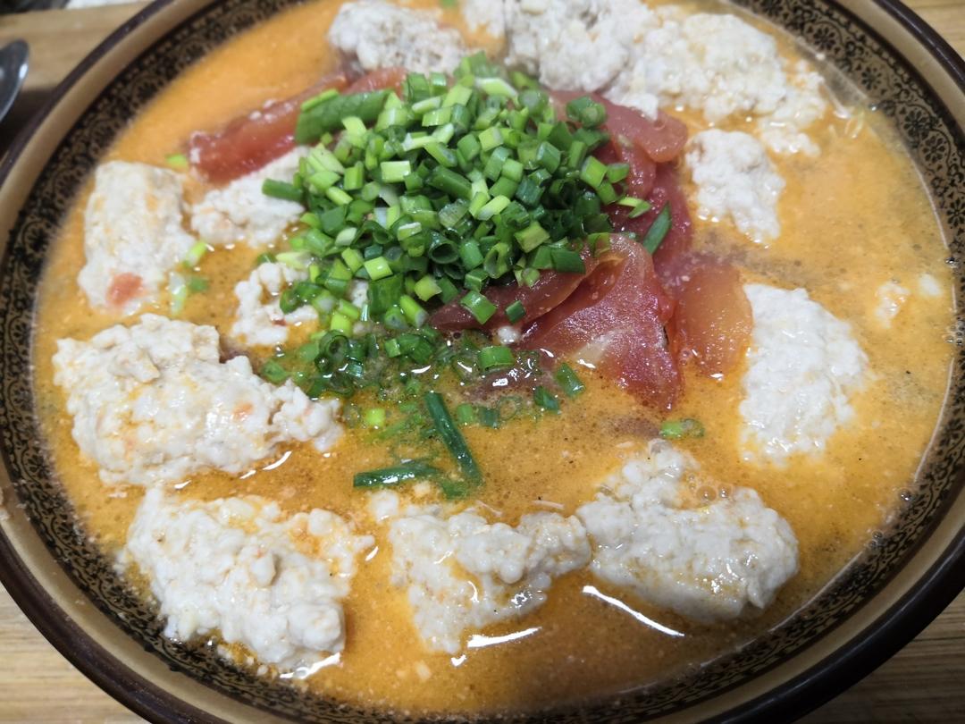 番茄嫩圆子的做法