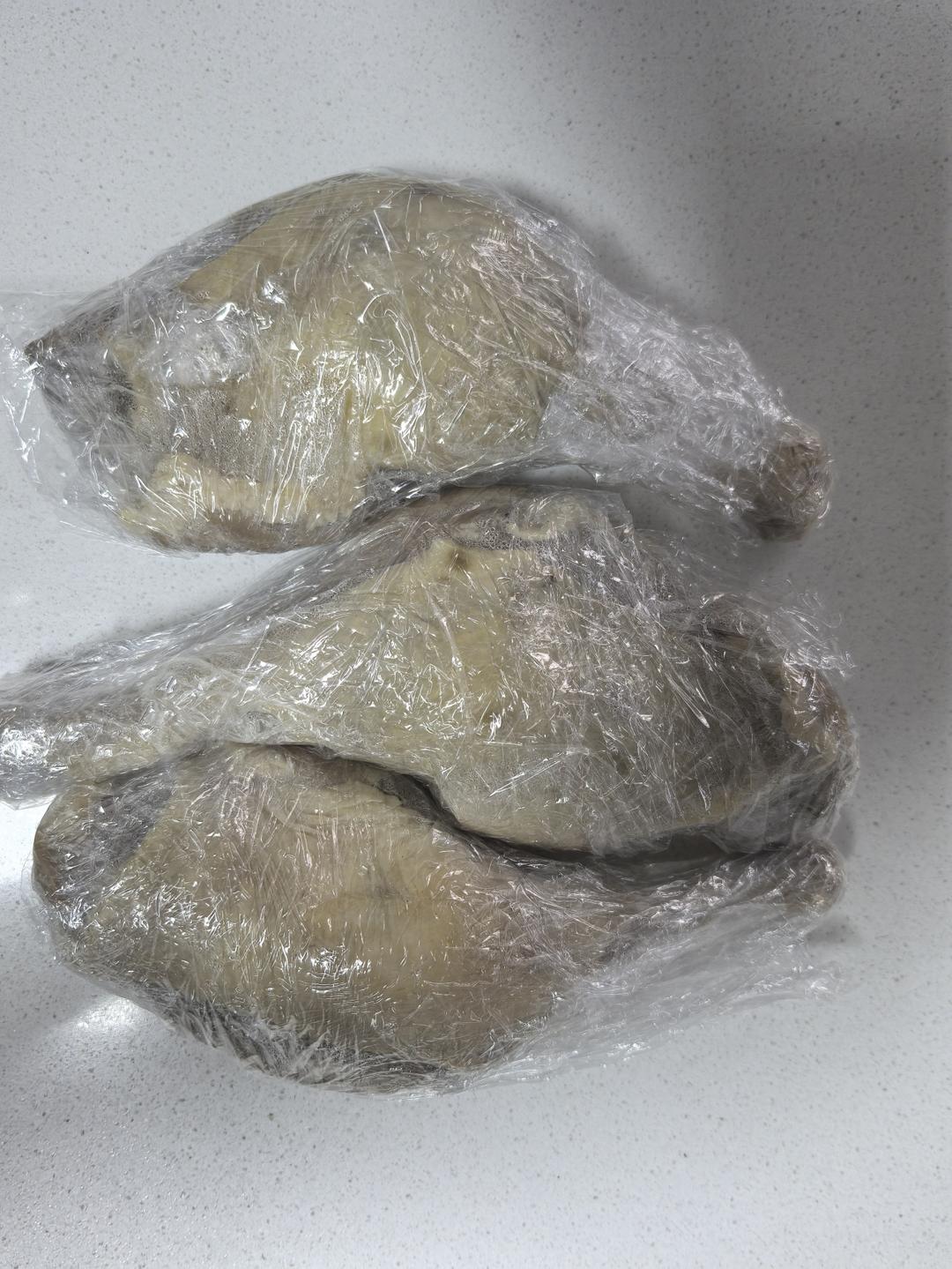 首次成功的盐水鸭腿