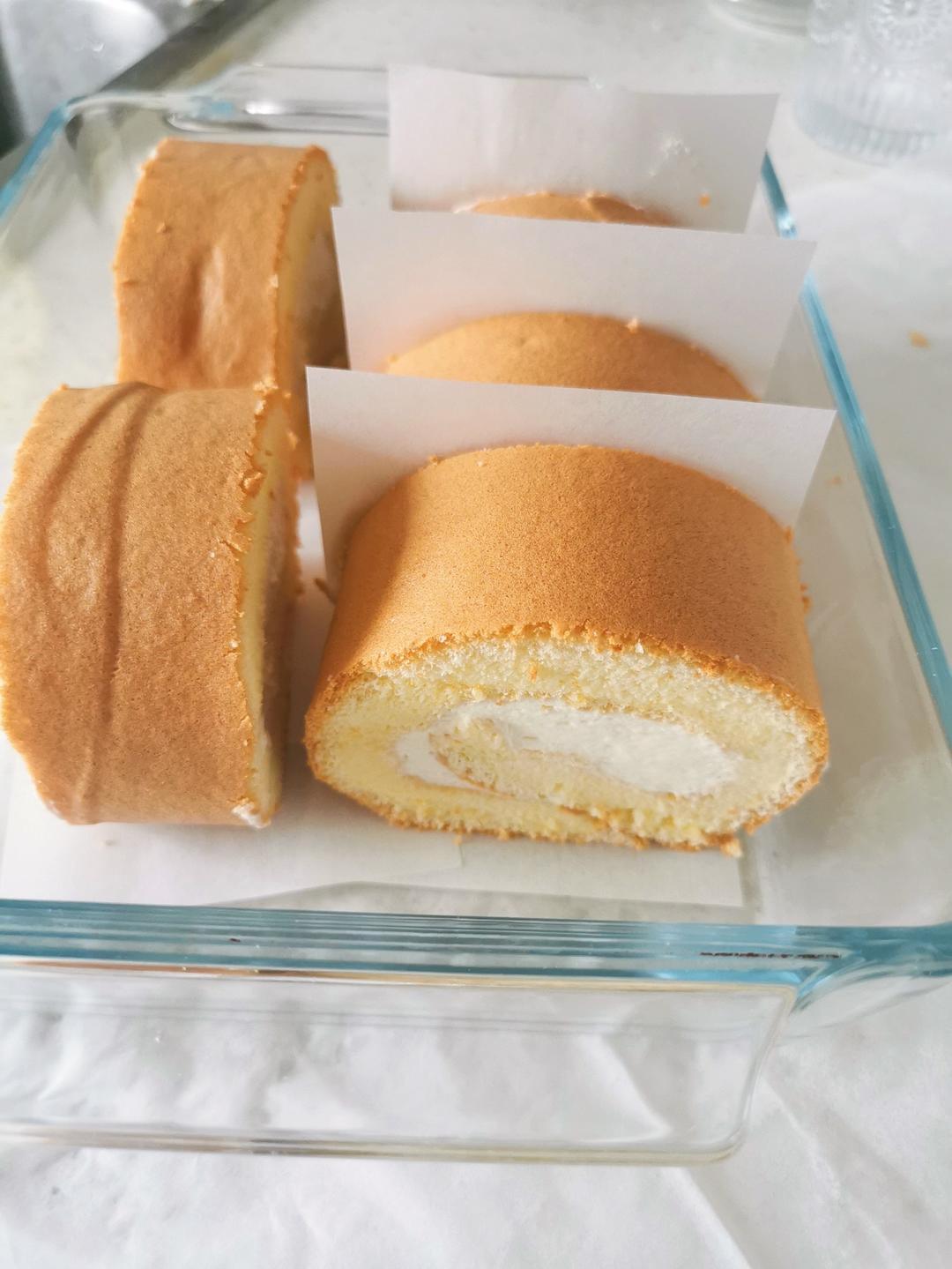 原味蛋糕卷