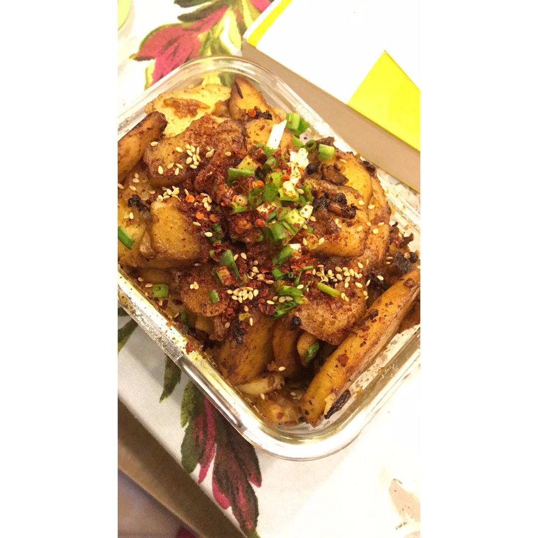 干锅土豆片