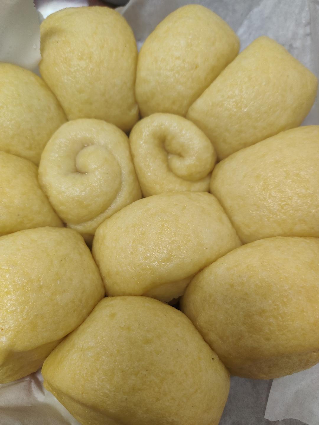 奶香玉米面馒头（一次发酵）