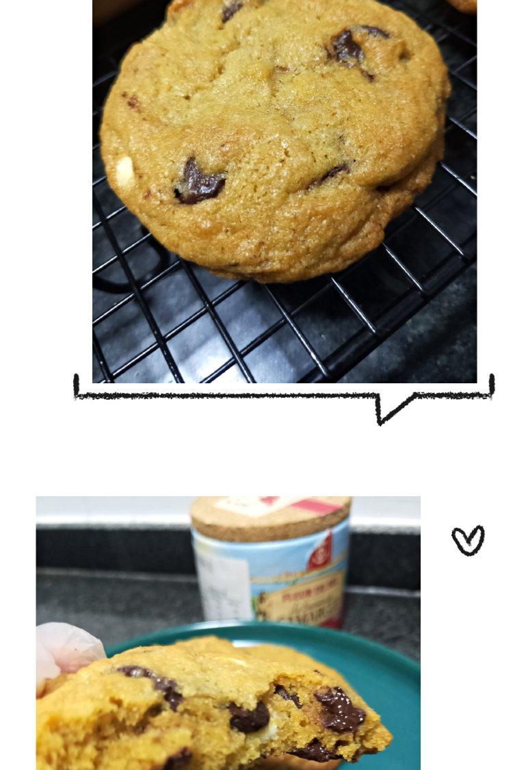 香草海盐巧克力大曲奇