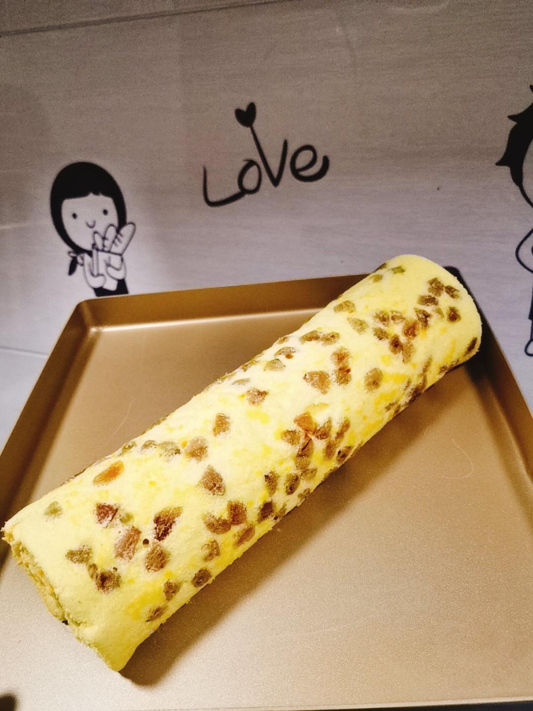 自创｜朗姆酒飘香🥃提子蛋糕卷