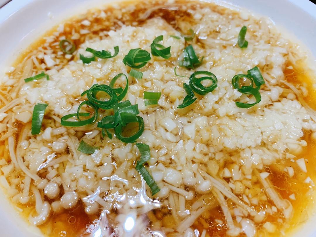 蒜蓉蒸金针菇
