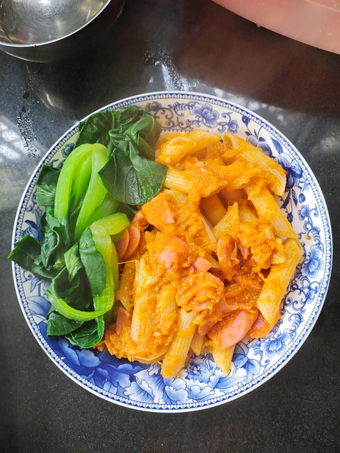 核桃南瓜意面/通心粉<全世界最简单的西餐>