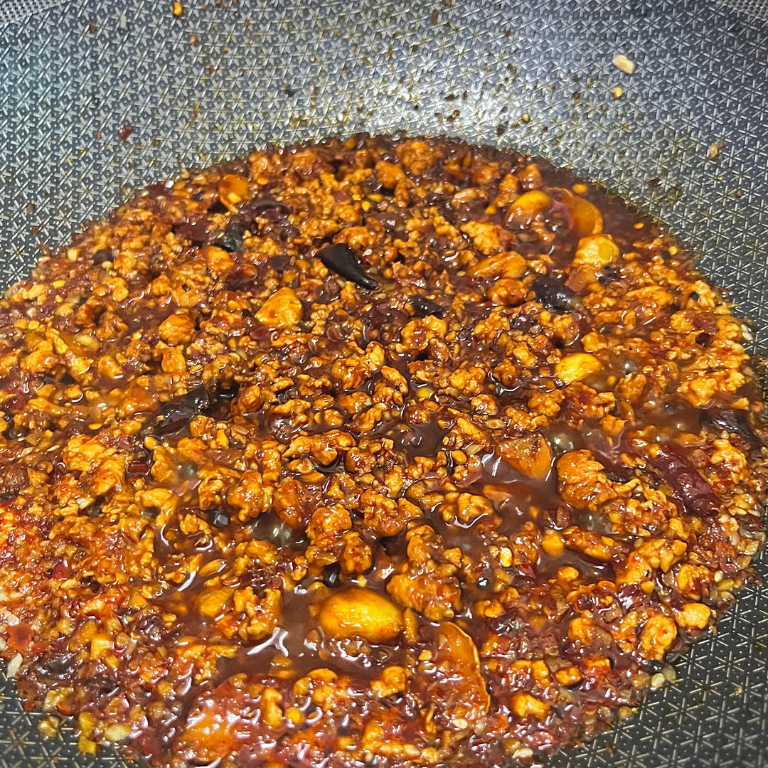 拌粉超级好吃的肉沫酱