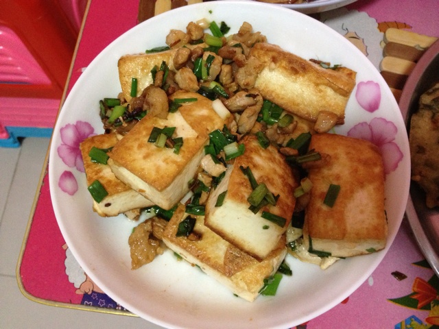 小葱豆腐