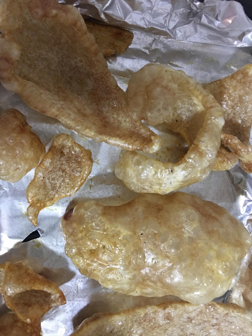 【生酮零食】不用油炸的猪皮