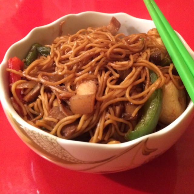 蔬菜炒面