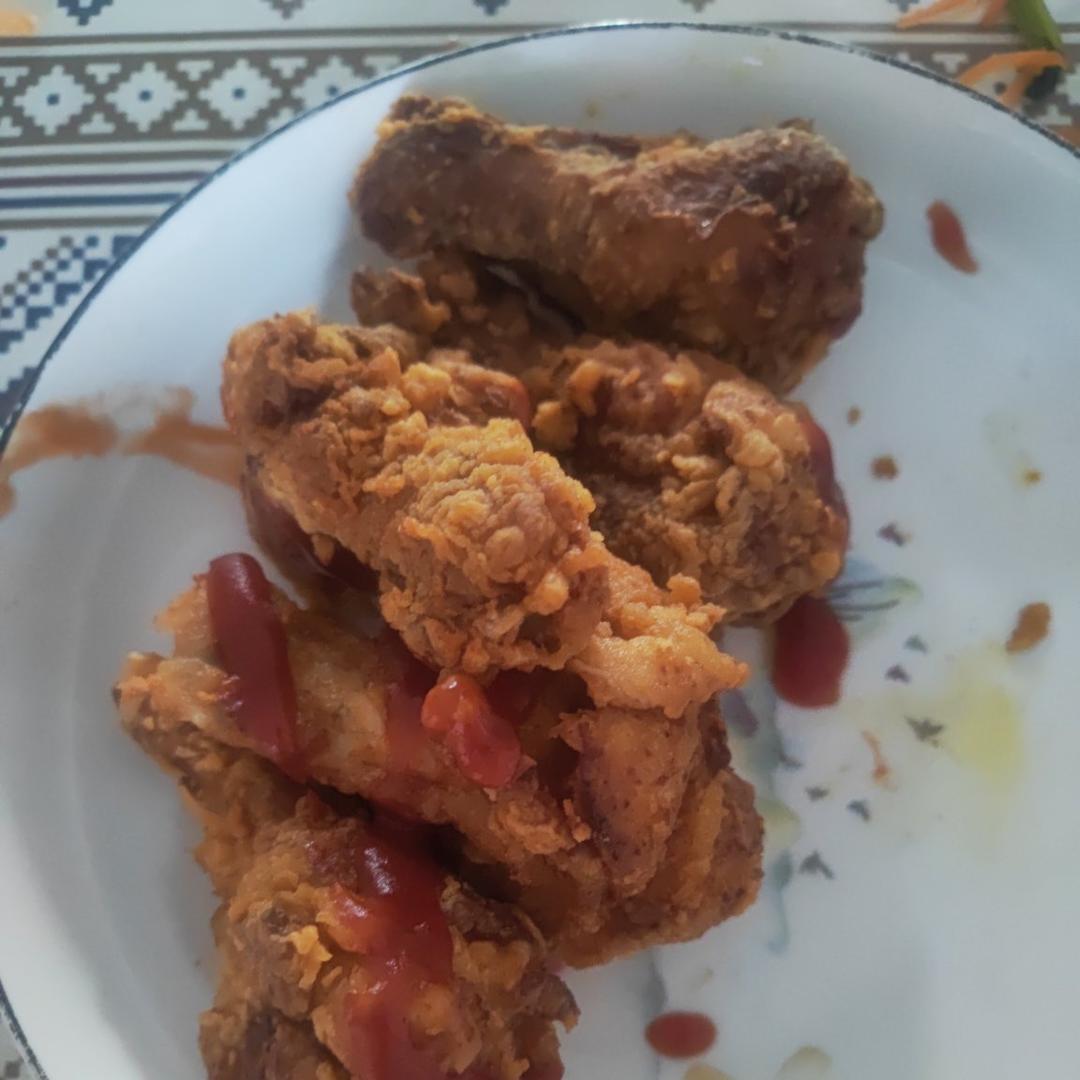 炸鸡腿，跟肯德基的味道一模一样‼️