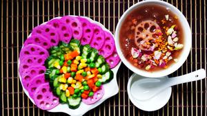 【圆满素食】唯美绝伦丨红藕开胃菜的做法 步骤16