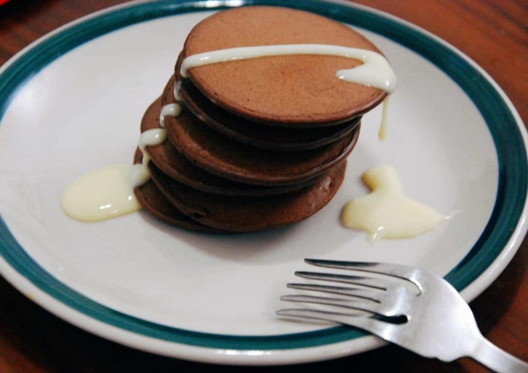 巧克力pancake~美味松饼