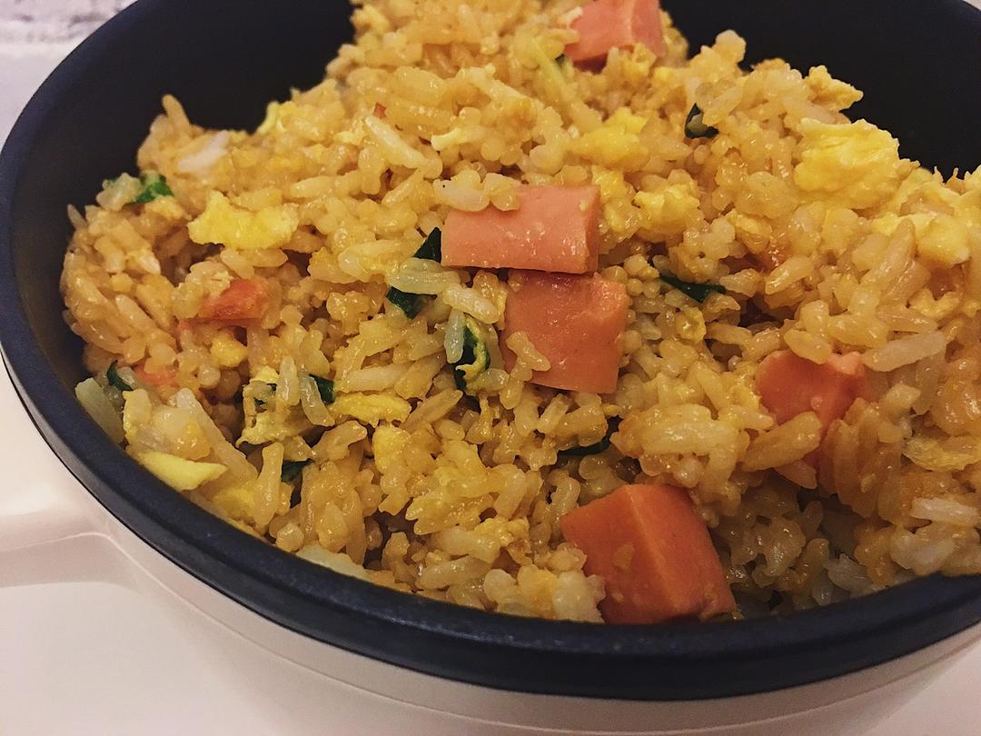 新手蛋炒饭的做法