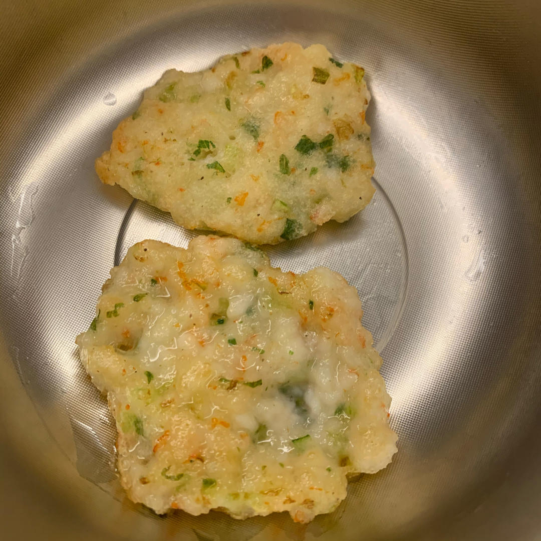 鲜虾饼