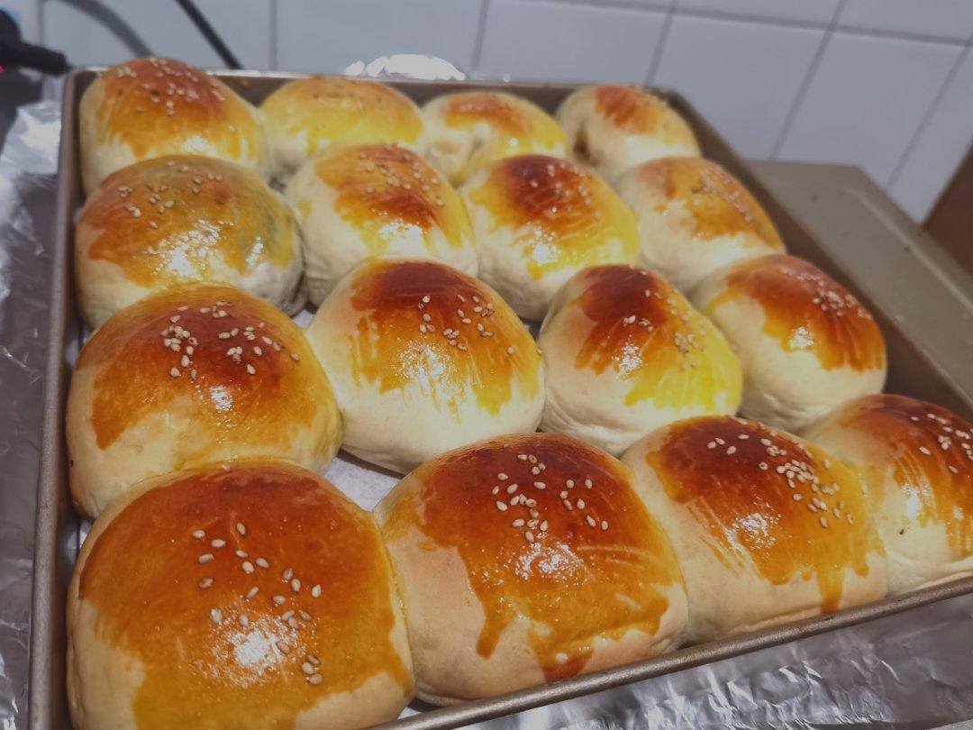 椰蓉餐包（一次发酵，玉米油版，或黄油）