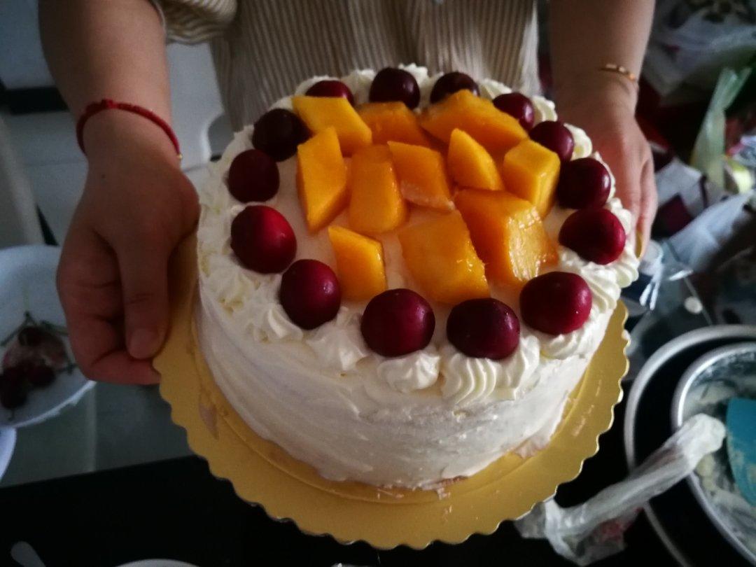 8寸水果生日蛋糕