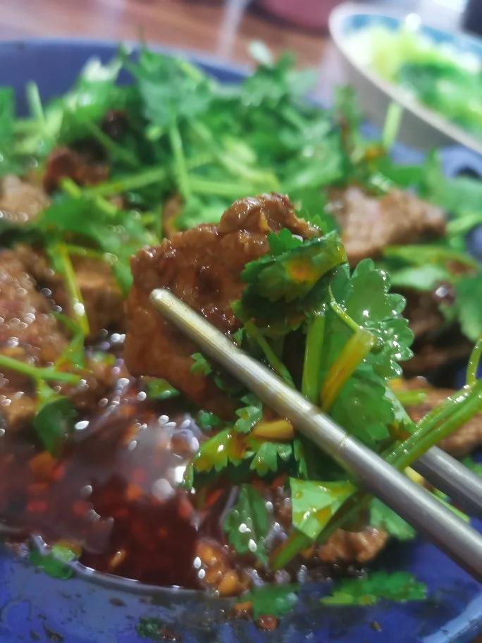 超级快手香菜拌牛肉