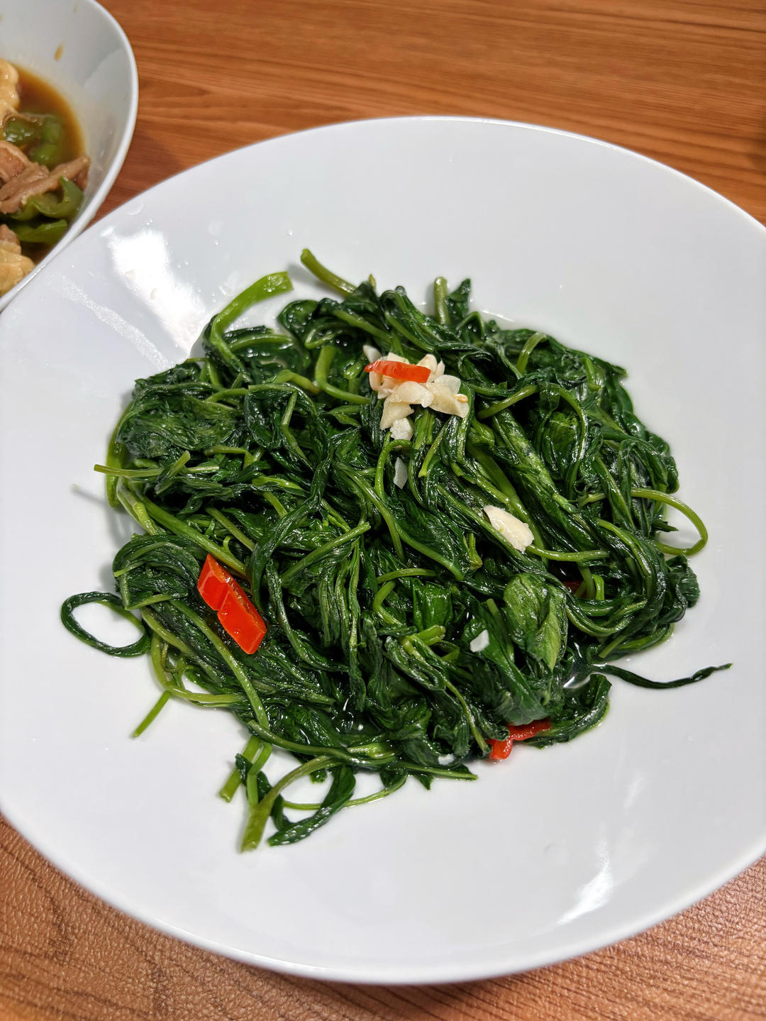 鱼露空心菜苗｜5分钟快手菜