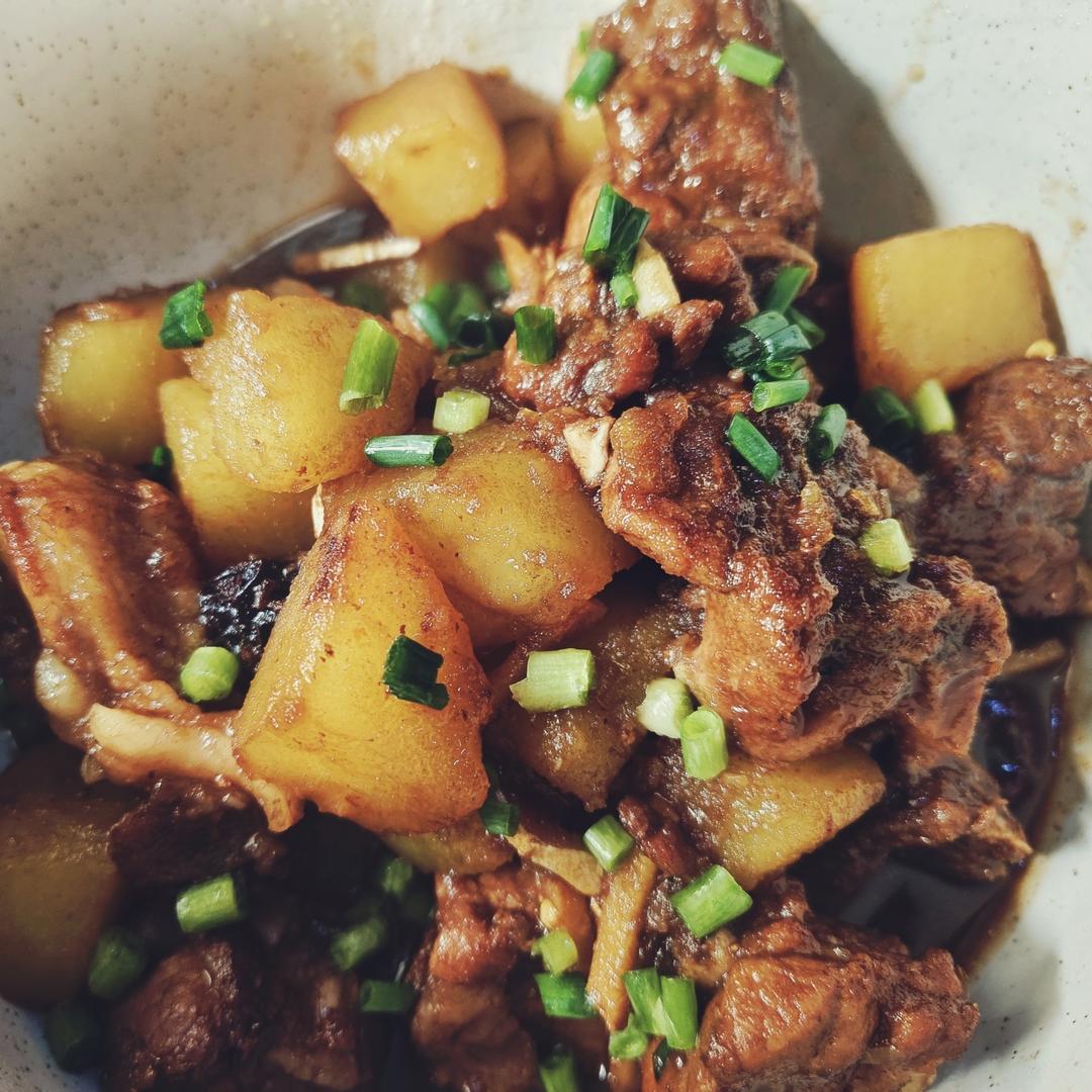 可乐土豆排骨