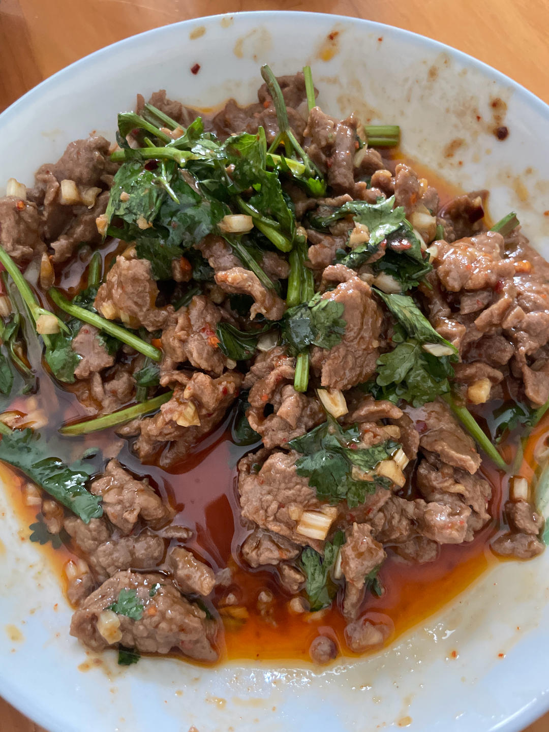 丈母娘吃了都夸的凉拌香菜牛肉