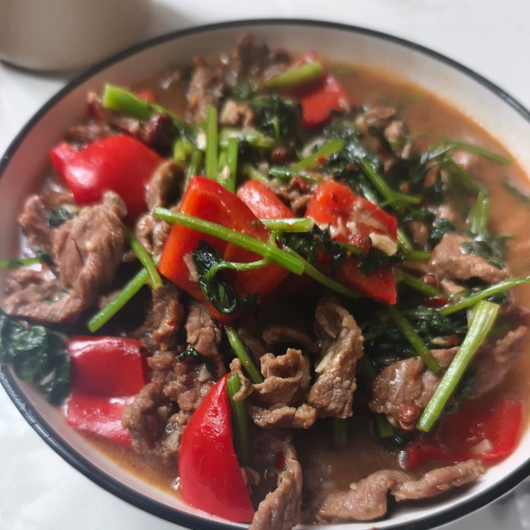 香菜牛肉