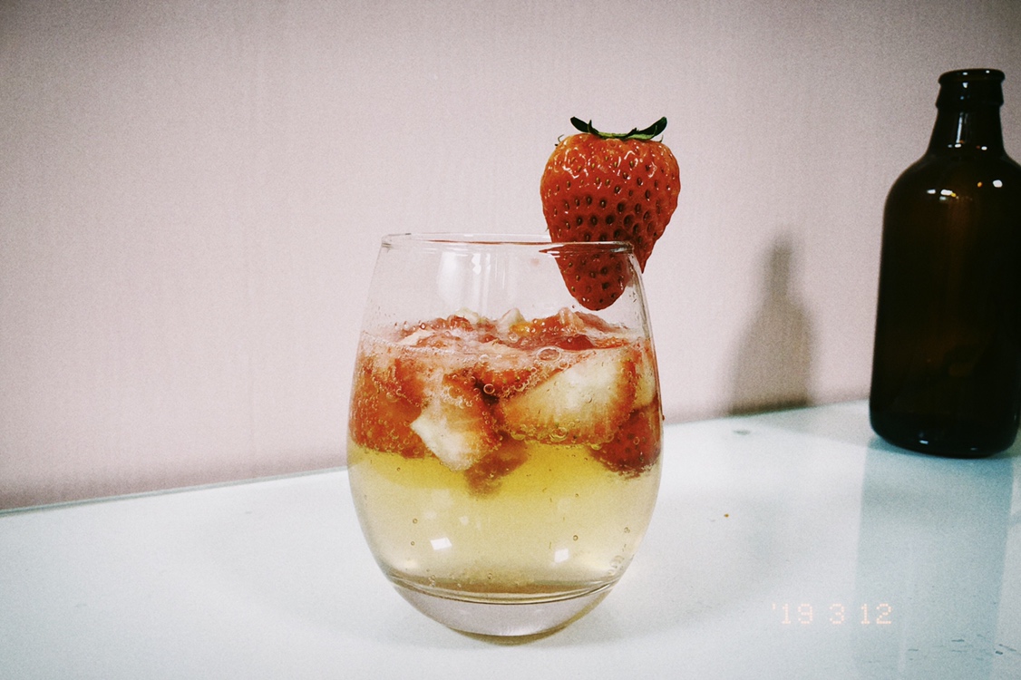 草莓威士忌·百龄坛的做法