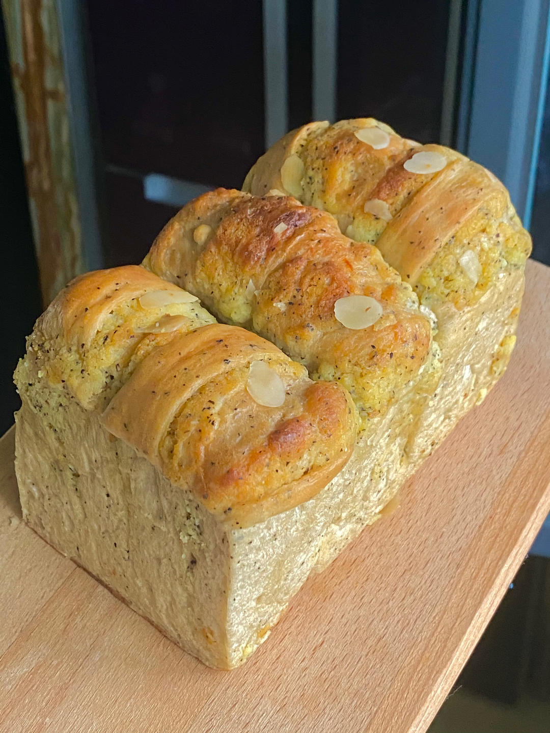 红茶奶酥面包