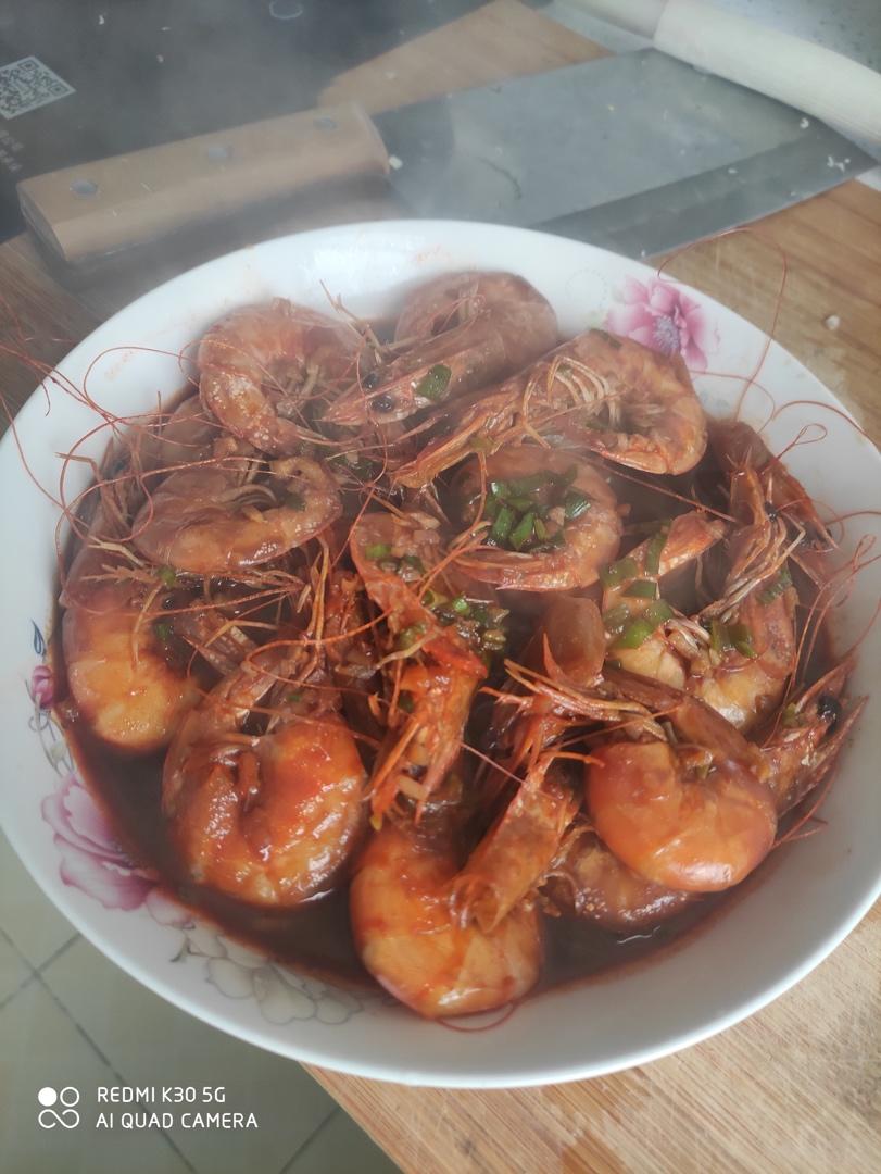 油焖青虾