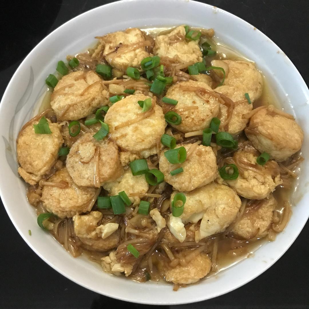 超级下饭菜--金针菇日本豆腐