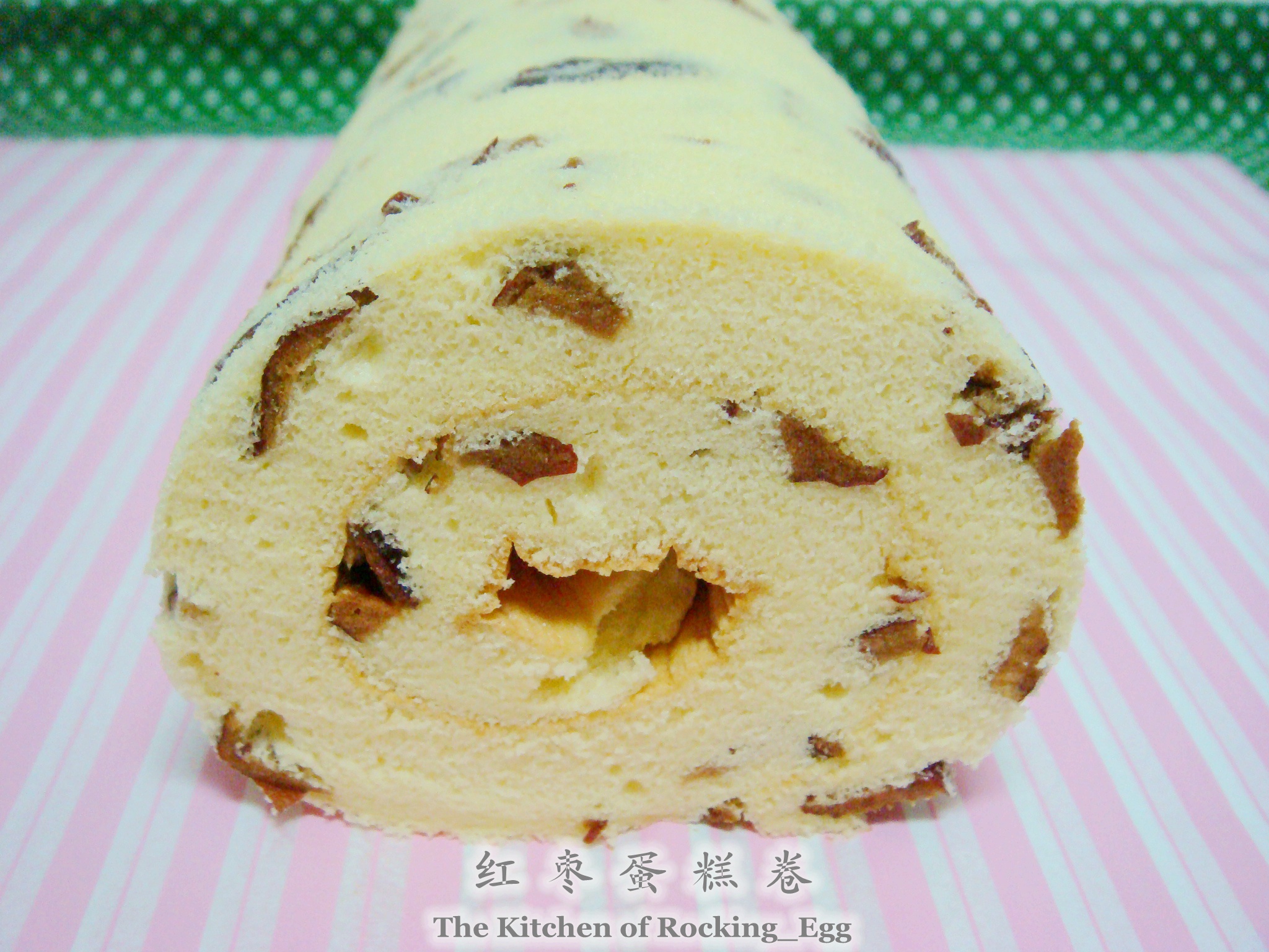 红枣蛋糕卷