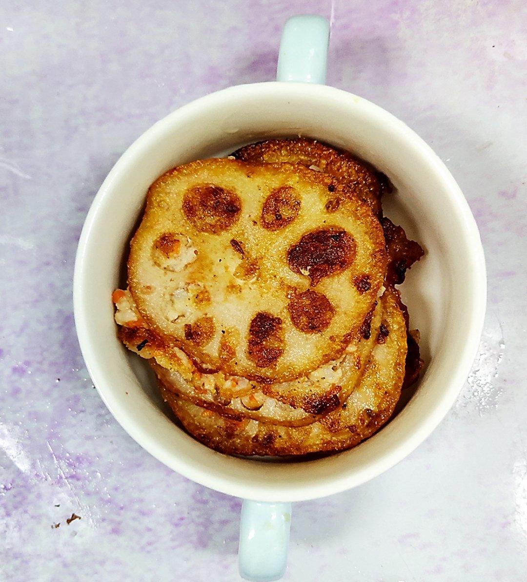 鲜虾藕夹 宝宝辅食食谱