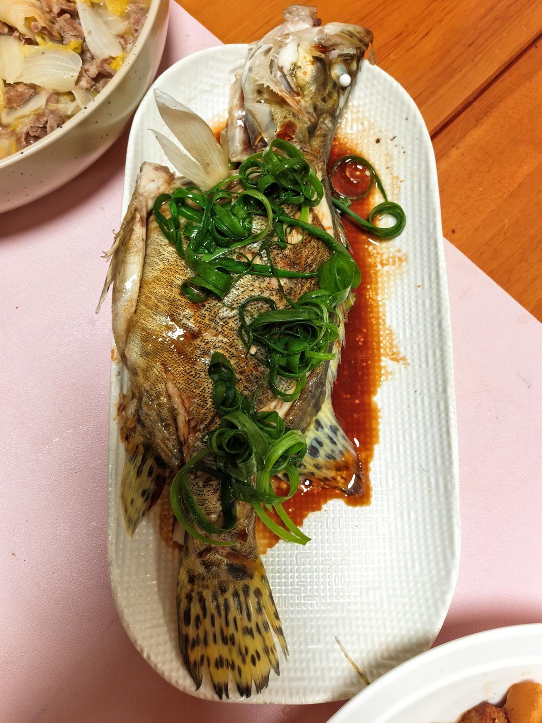 清蒸桂花鱼(鳜鱼)，适合各种清蒸鱼，超级鲜美